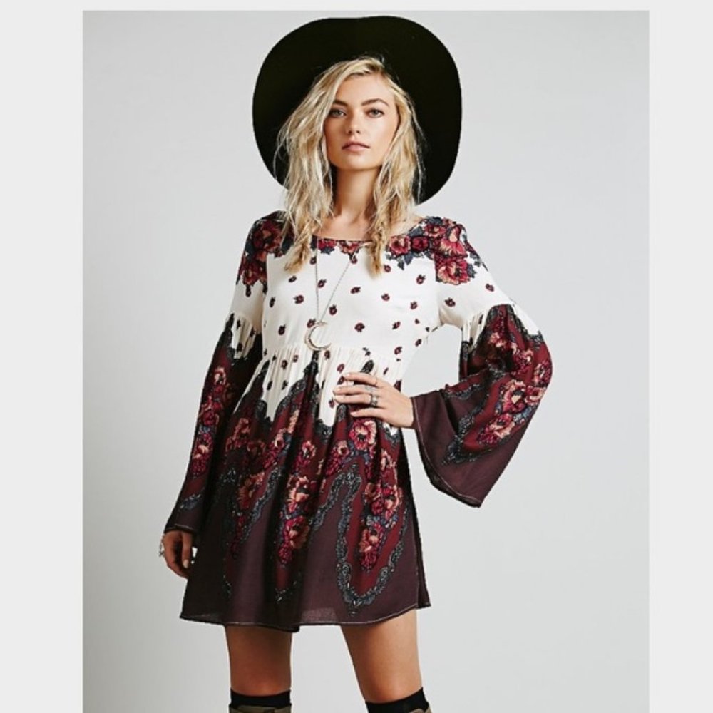 Free People Free Falling Tapestry Dress